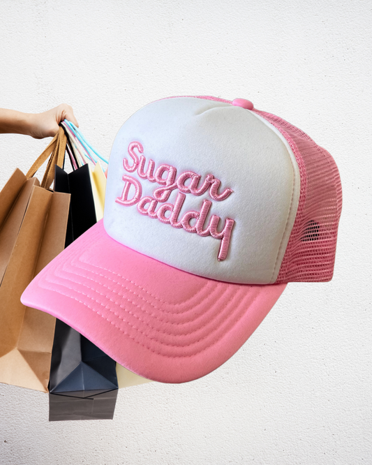Pink Sugar Daddy Trucker Hat