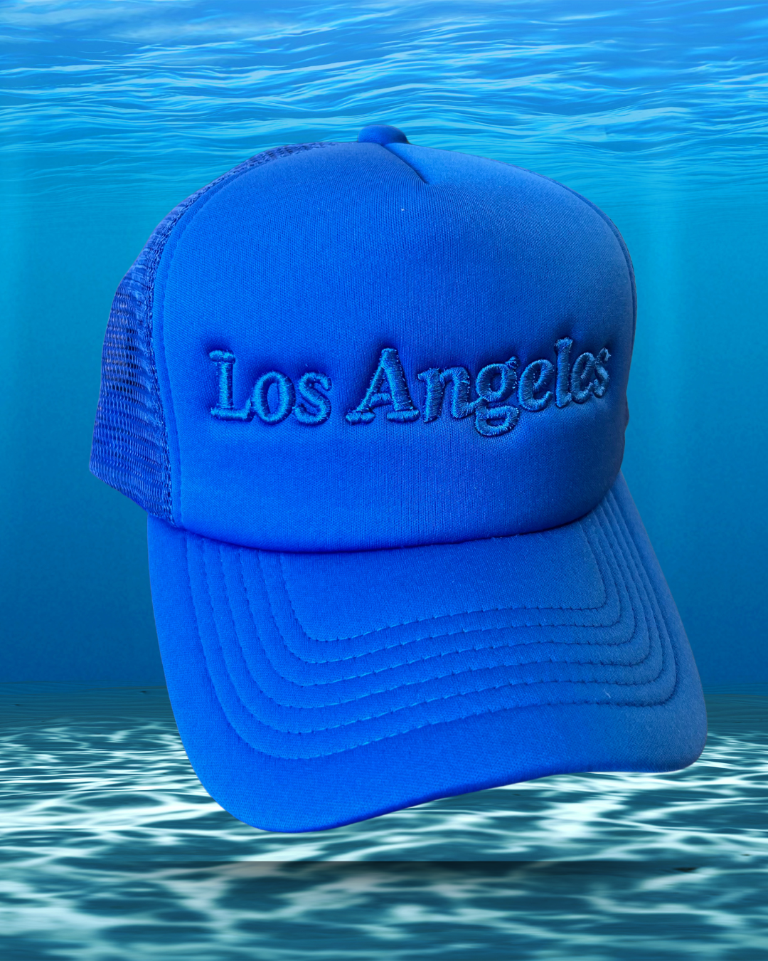 LOS ANGELES RETRO MONOCHROME TRUCKER