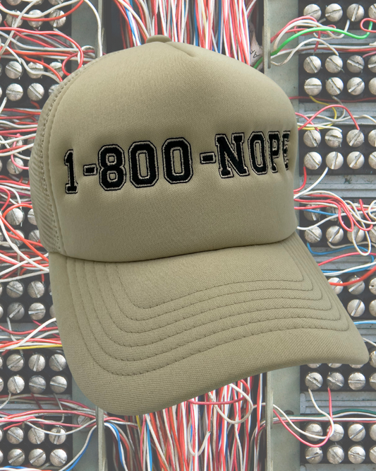1-800-NOPE Trucker