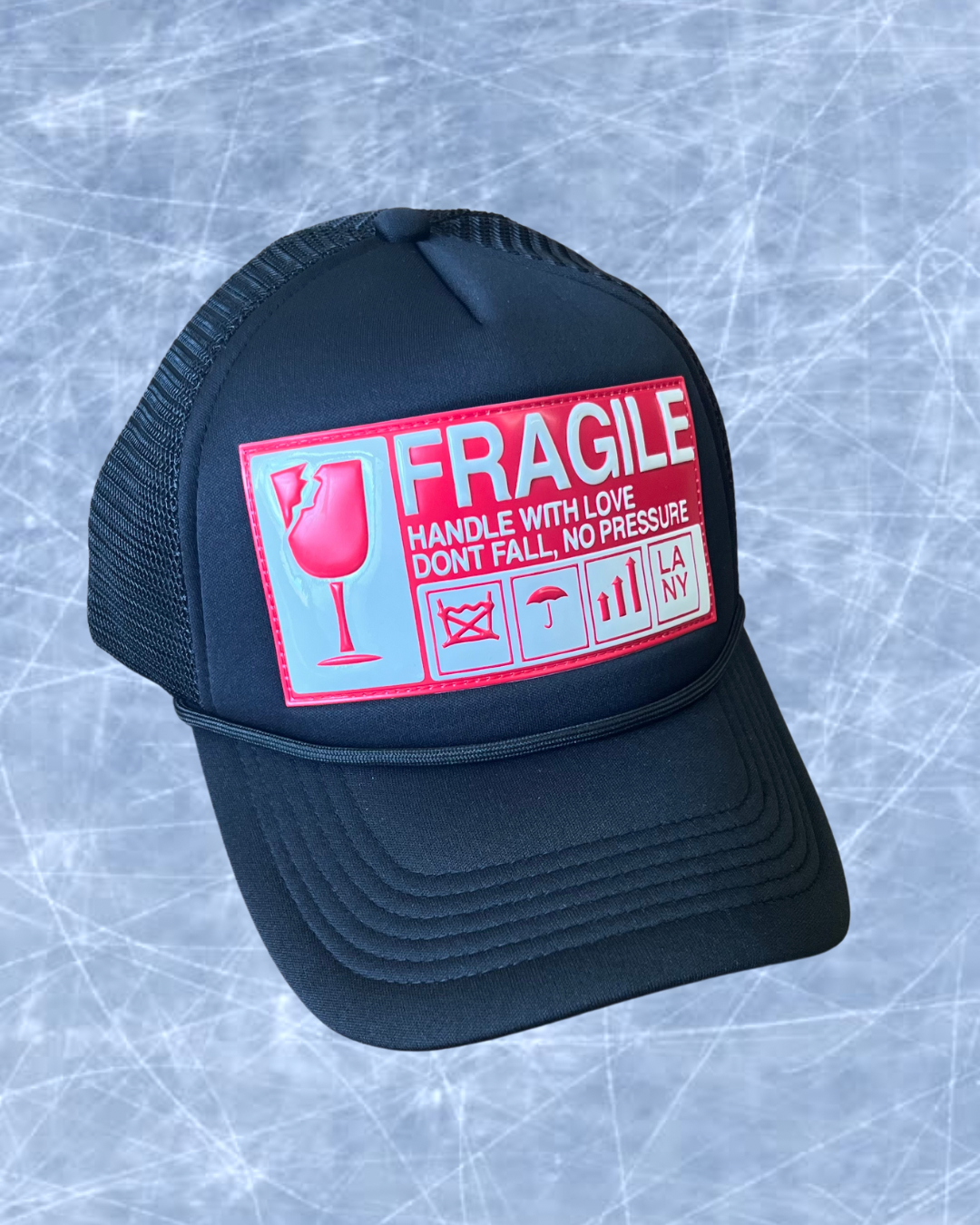 Fragile TPU Patch Trucker