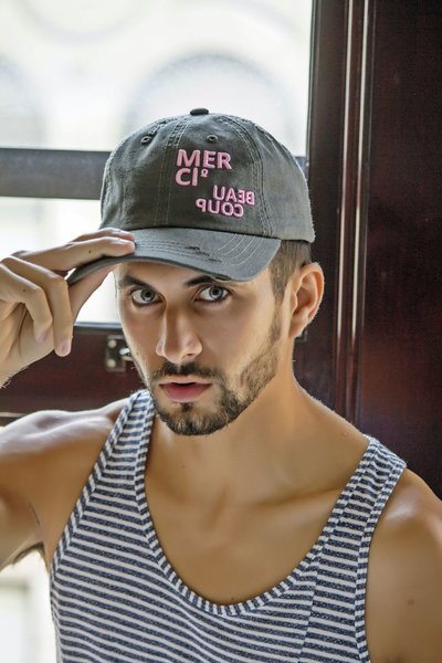 Merci Dad Cap Olive Green