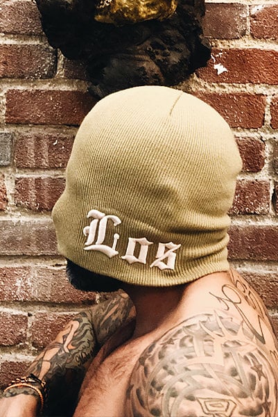 NEW + LOS Camel Beanie