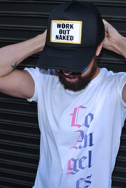 Workout Naked Trucker Cap