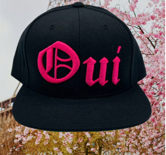 Oui Neon Pink Snapback
