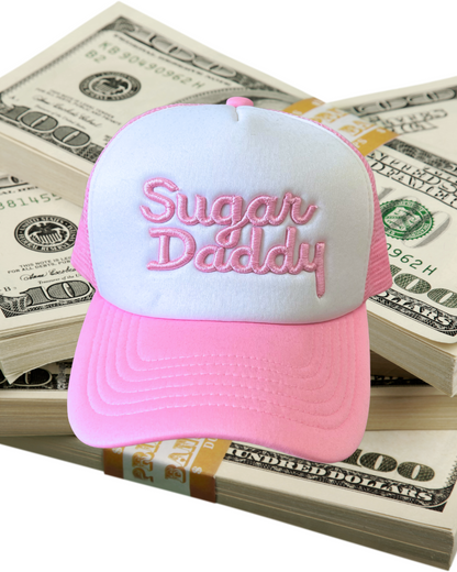 Pink Sugar Daddy Trucker Hat