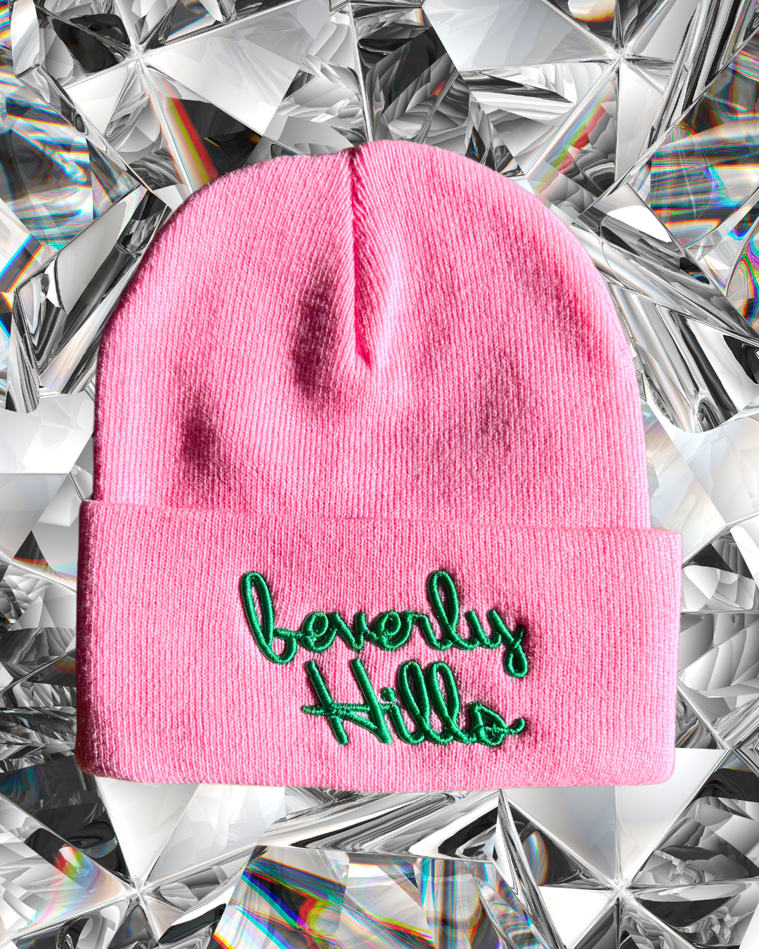 BEVERLY HILLS SCRIPT BEANIE