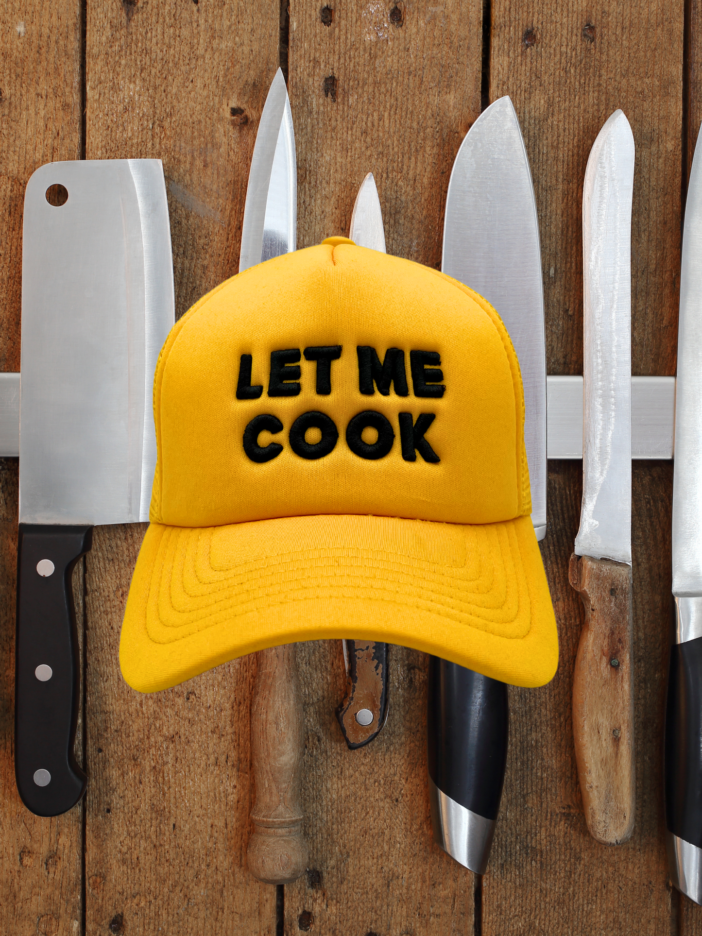 LET ME COOK - TRUCKER HAT