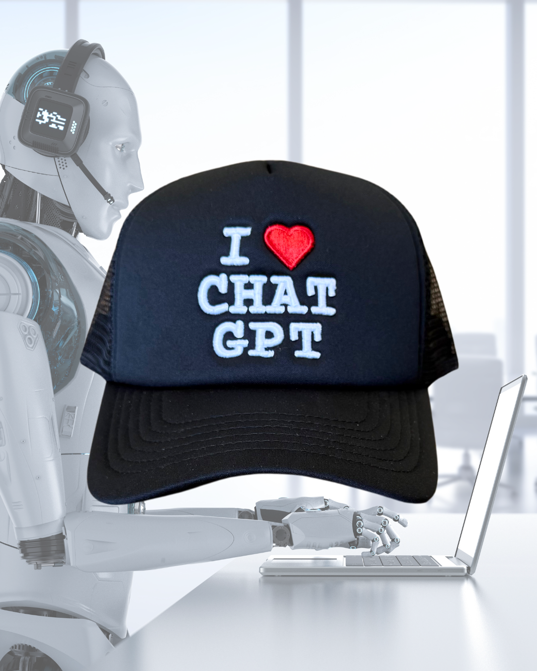 I LOVE CHAT GPT CAP