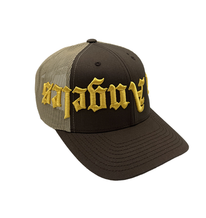 Los Angeles Vertigo Box Brown Trucker