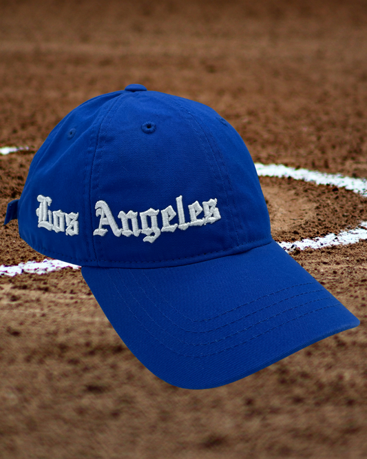 Los Angeles Dodger Blue Dad Cap