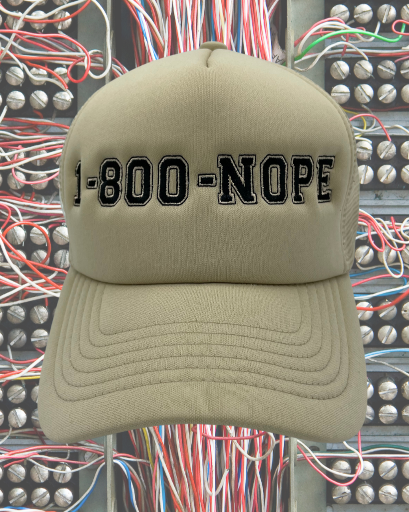 1-800-NOPE Trucker