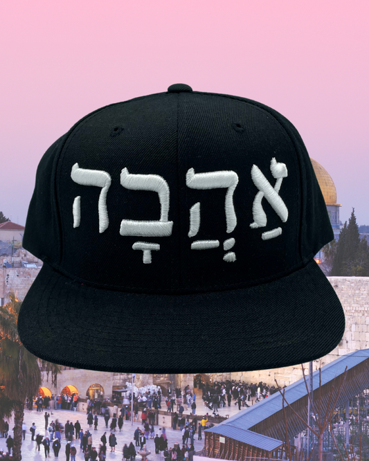 Love in Hebrew Snapback