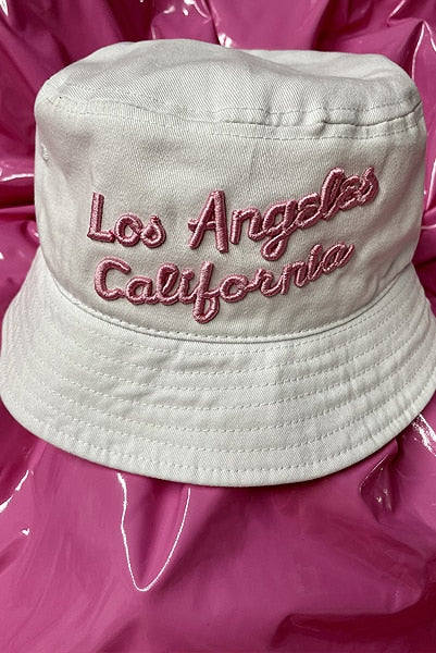 Los Angeles California Bucket Cap