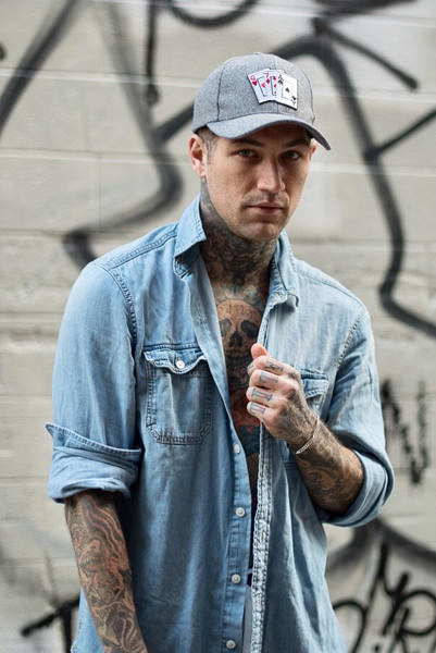Playa dad cap gray