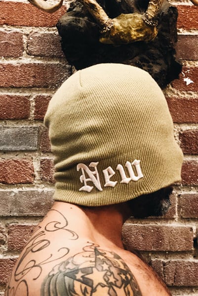 NEW + LOS Camel Beanie