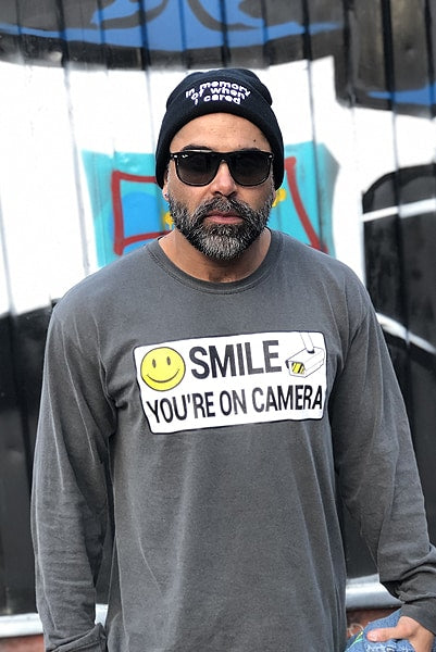 Smile You are on Camera Long Sleeve Tee